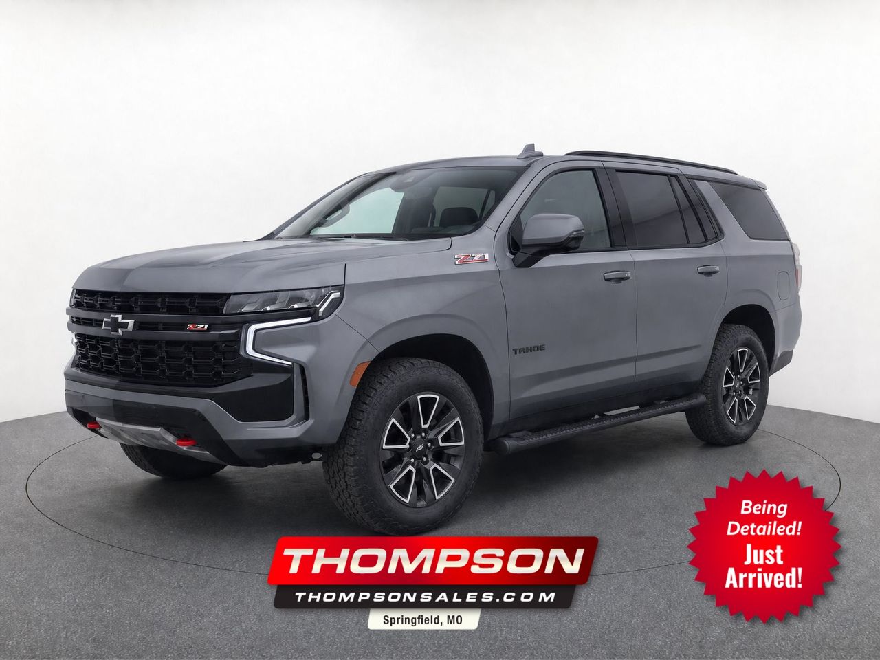 Gray (Satin Steel Metallic) 2021 Chevrolet Tahoe SUV / Crossover Four-Wheel Drive