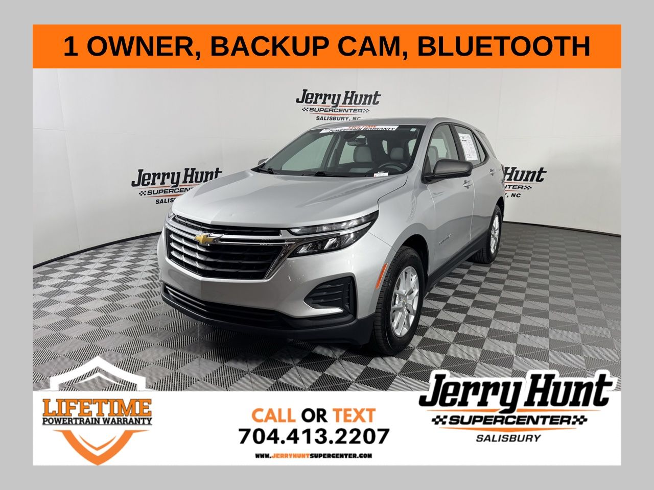 Silver Ice Metallic 2022 Chevrolet Equinox LS AWD with 1FL SUV / Crossover Four-Wheel Drive 6-Speed Automatic Overdrive