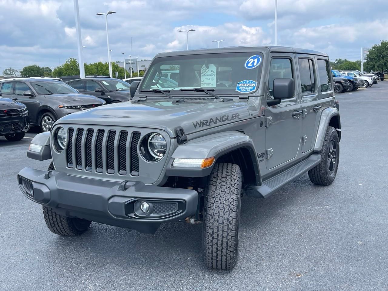 2021 Jeep Wrangler Unlimited Sahara Altitude 7