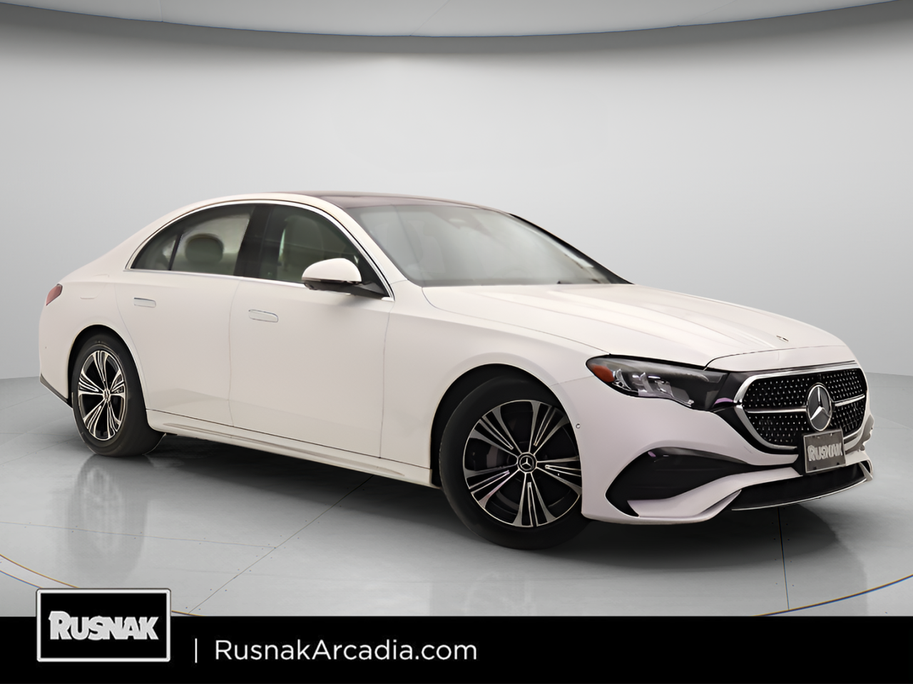 Polar White 2026 Mercedes-Benz E-Class E 350 RWD Sedan Rear-Wheel Drive 9-Speed Automatic