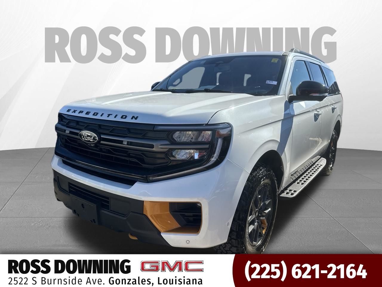 White Metallic 2025 Ford Expedition SUV / Crossover Four-Wheel Drive Automatic
