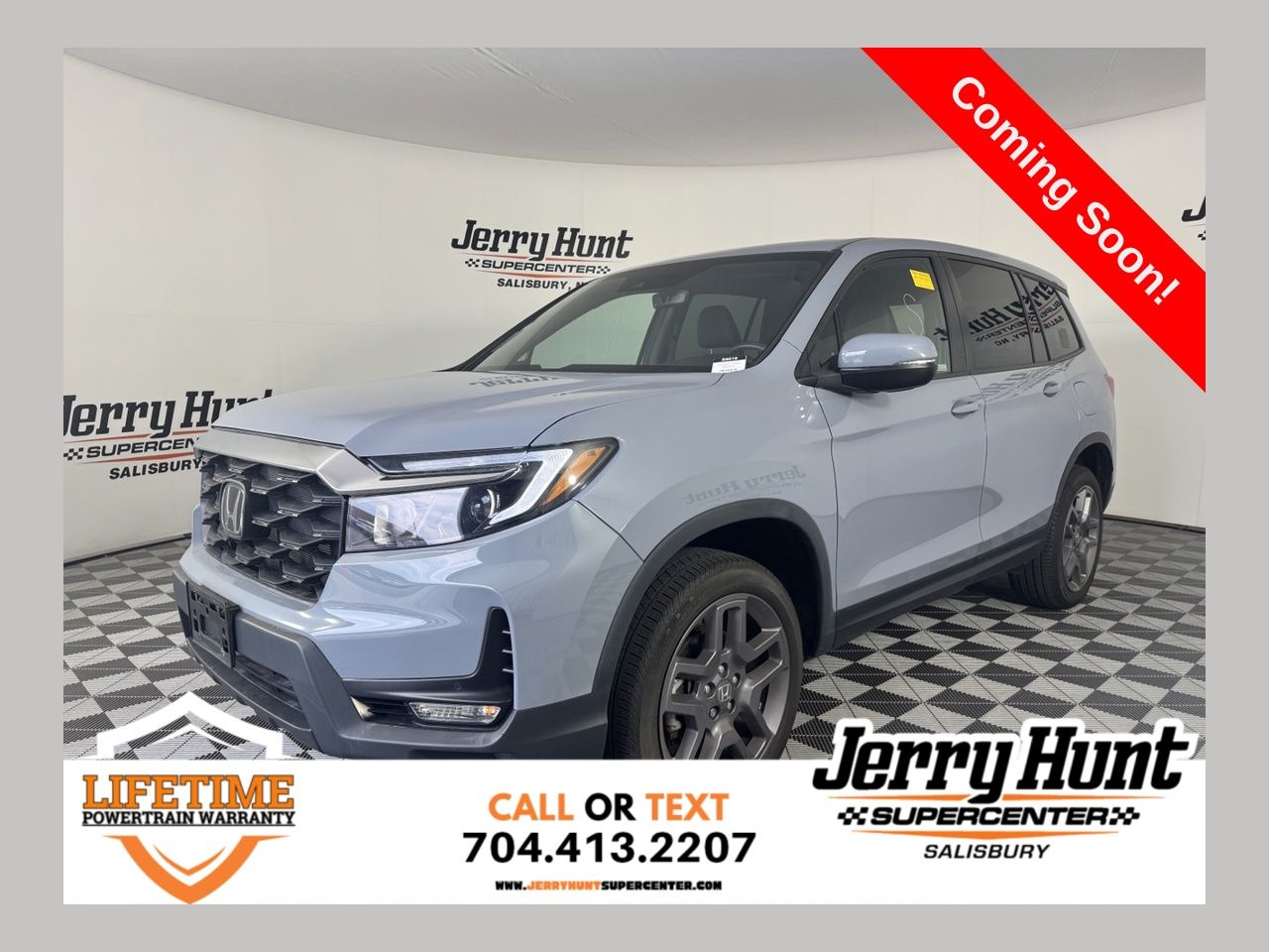 Gray 2023 Honda Passport SUV / Crossover All-Wheel Drive 9-Speed Automatic