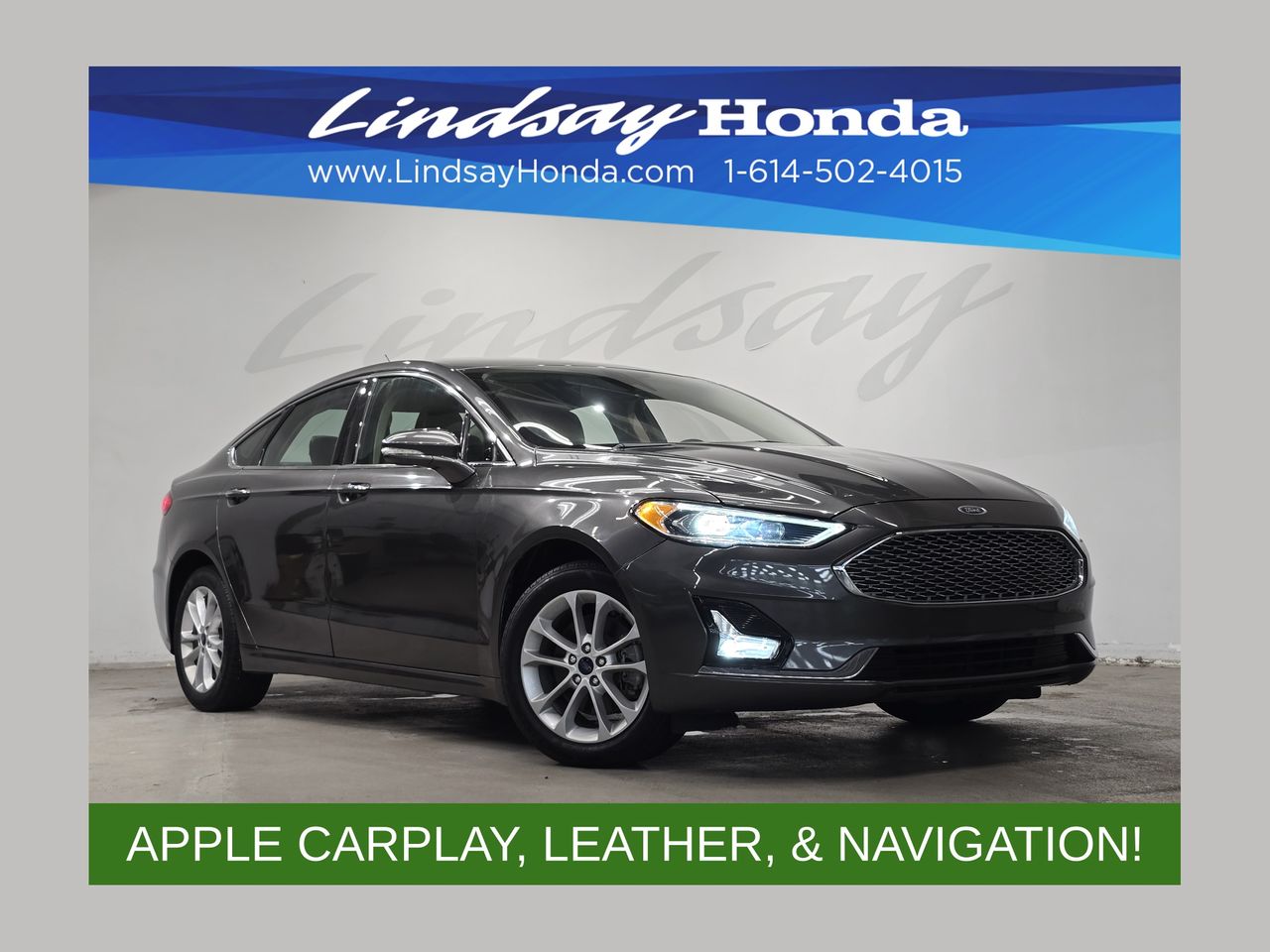  2020 Ford Fusion Energi Titanium FWD   