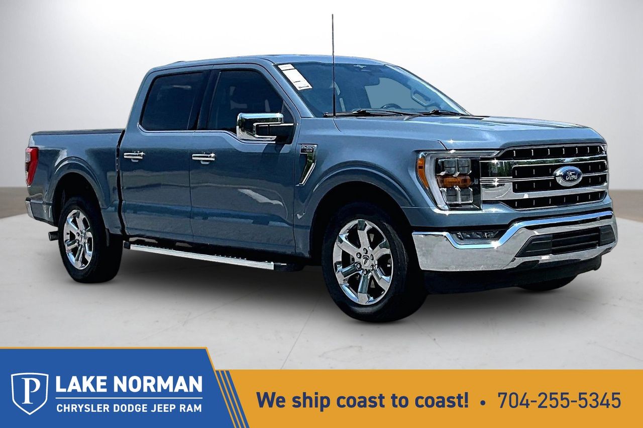 Blue (Azure Gray Metallic Tri-Coat) 2023 Ford F-150 Pickup Truck 4X2 Automatic
