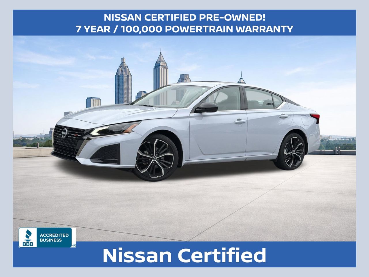 Gray Sky Pearl 2025 Nissan Altima Sedan All-Wheel Drive Continuously Variable Transmission