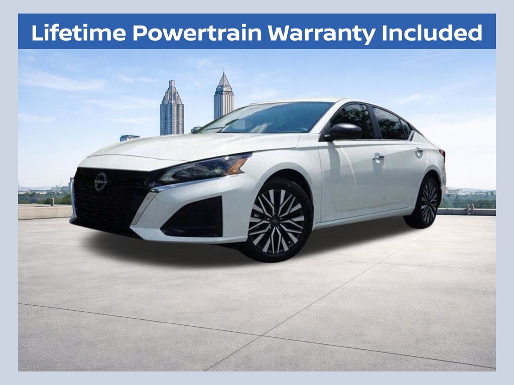 Pearl White Tricoat 2025 Nissan Altima 2.5 SV FWD Sedan Front-Wheel Drive Continuously Variable Transmission