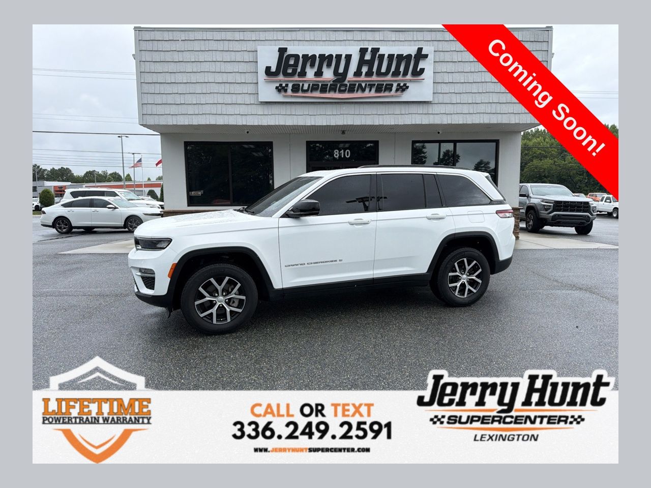 Bright White Clearcoat 2024 Jeep Grand Cherokee SUV / Crossover 4X2 8-Speed Automatic