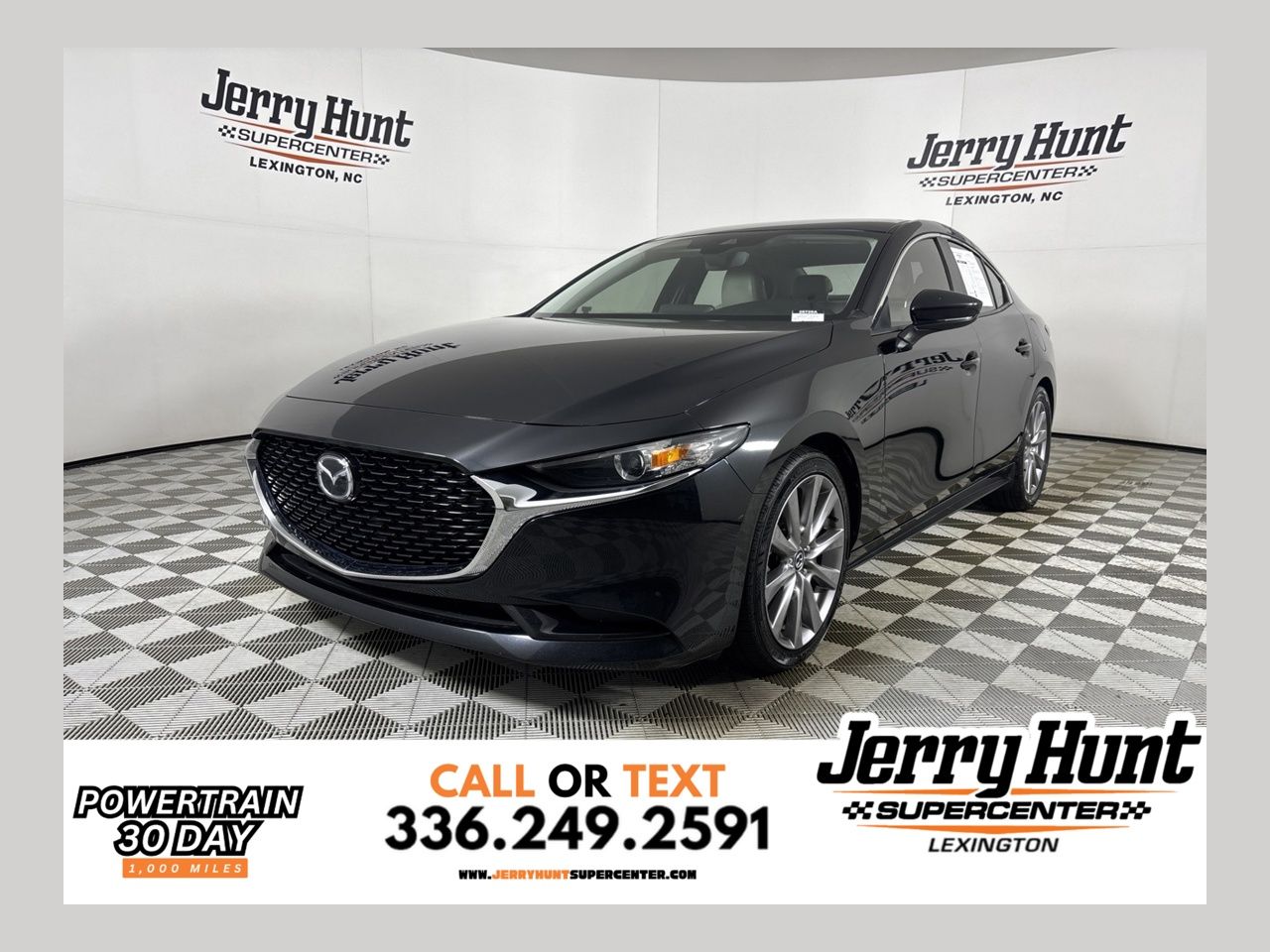 Jet Black Mica 2019 Mazda MAZDA3 Sedan All-Wheel Drive 6-Speed Automatic