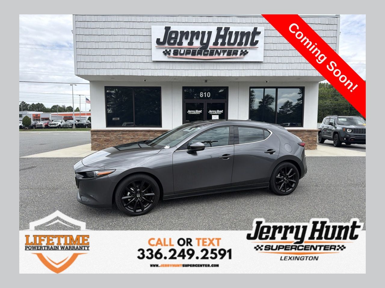 Machine Gray 2025 Mazda MAZDA3 Hatchback Front-Wheel Drive 6-Speed Manual