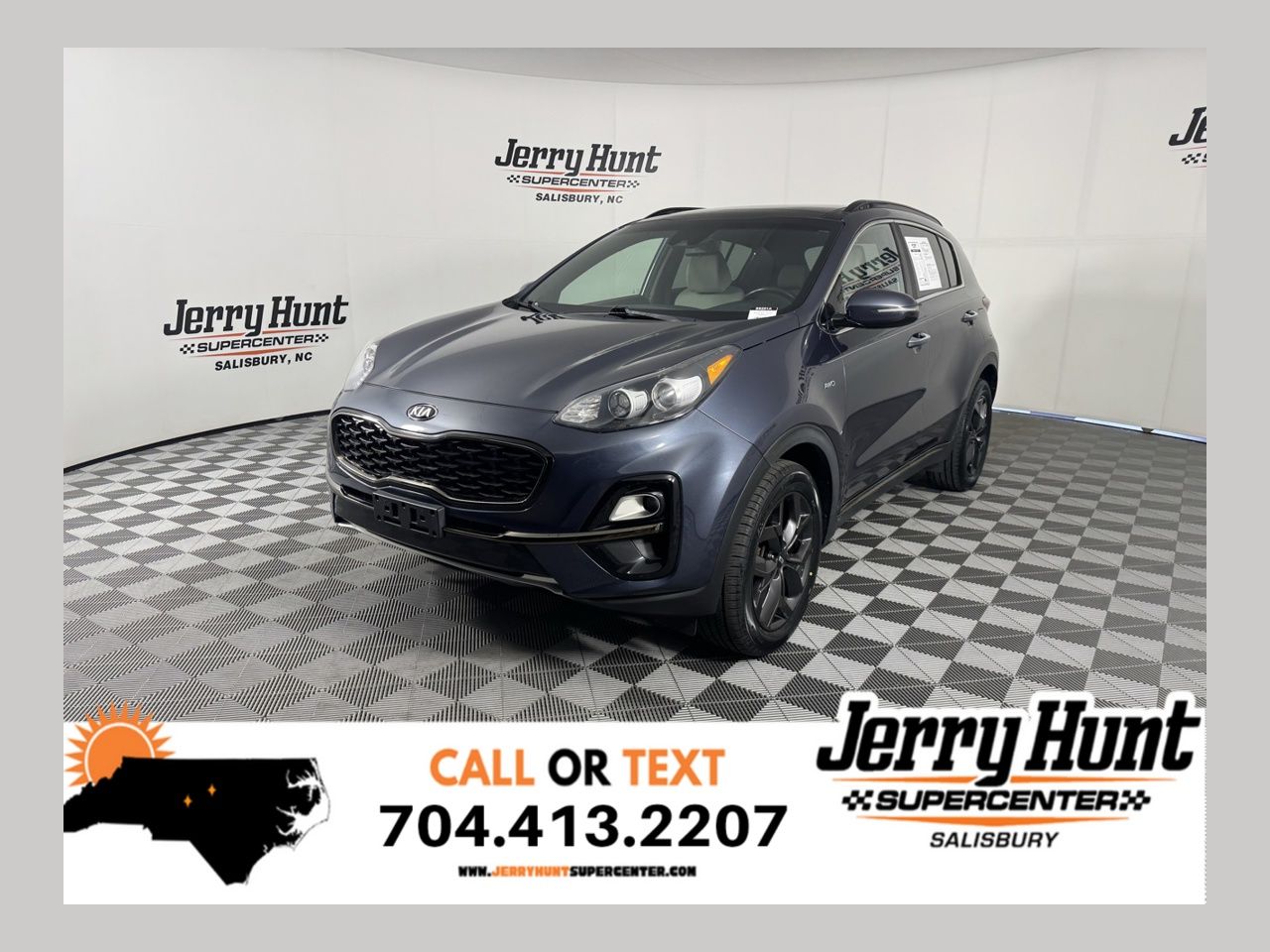Pacific Blue 2020 Kia Sportage S AWD SUV / Crossover All-Wheel Drive 6-Speed Automatic Overdrive