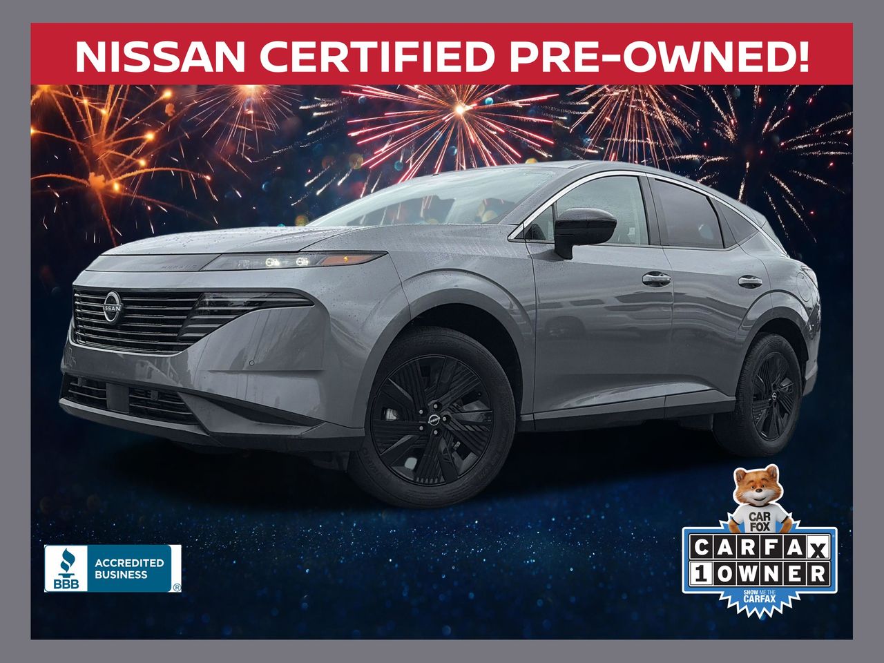 Gray (Gun Metallic) 2025 Nissan Murano SUV / Crossover Front-Wheel Drive 9-Speed Automatic