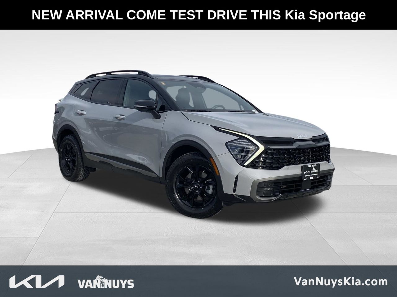 Wolf Gray/Ebony Black Roof 2023 Kia Sportage X-Pro Prestige AWD SUV / Crossover All-Wheel Drive 8-Speed Automatic