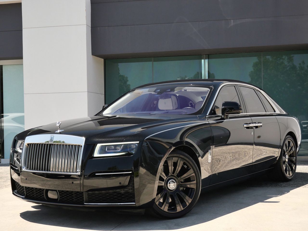 Black Diamond 2021 Rolls-Royce Ghost Sedan All-Wheel Drive 8-Speed Automatic