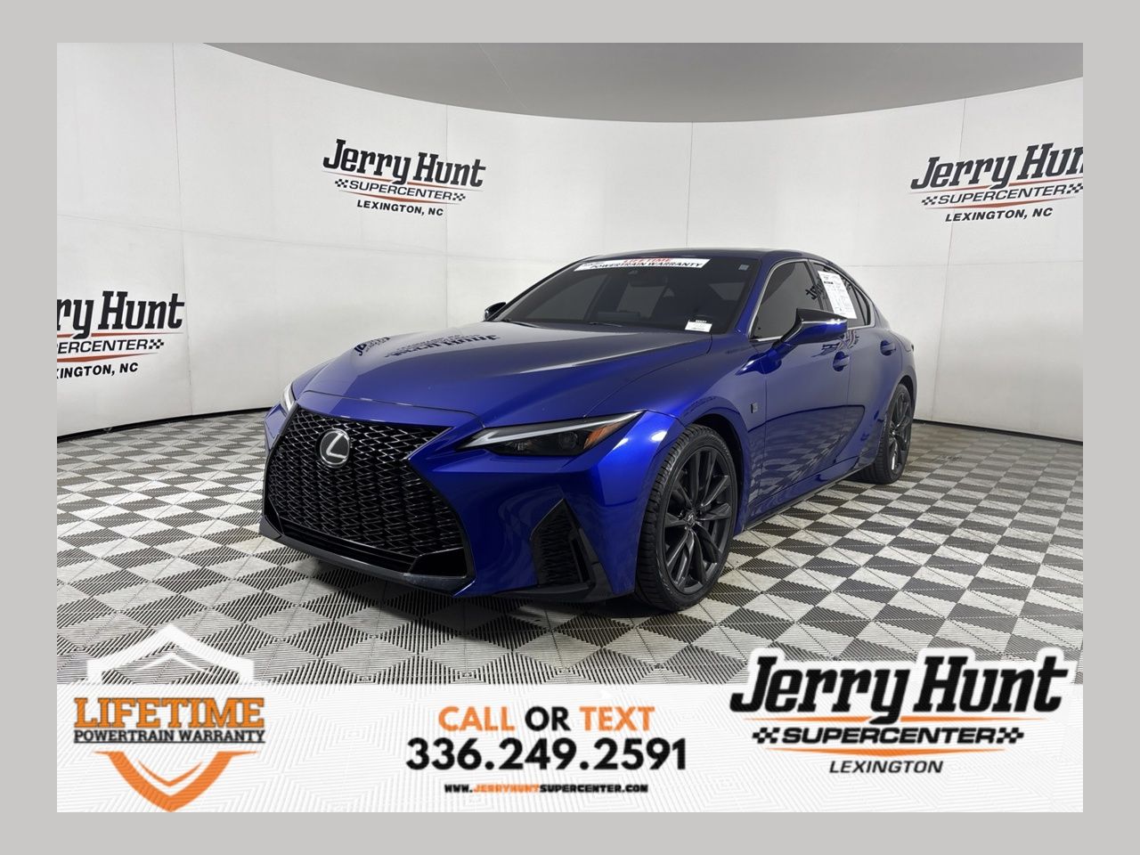 Blue 2025 Lexus IS Sedan Rear-Wheel Drive 8-Speed Automatic