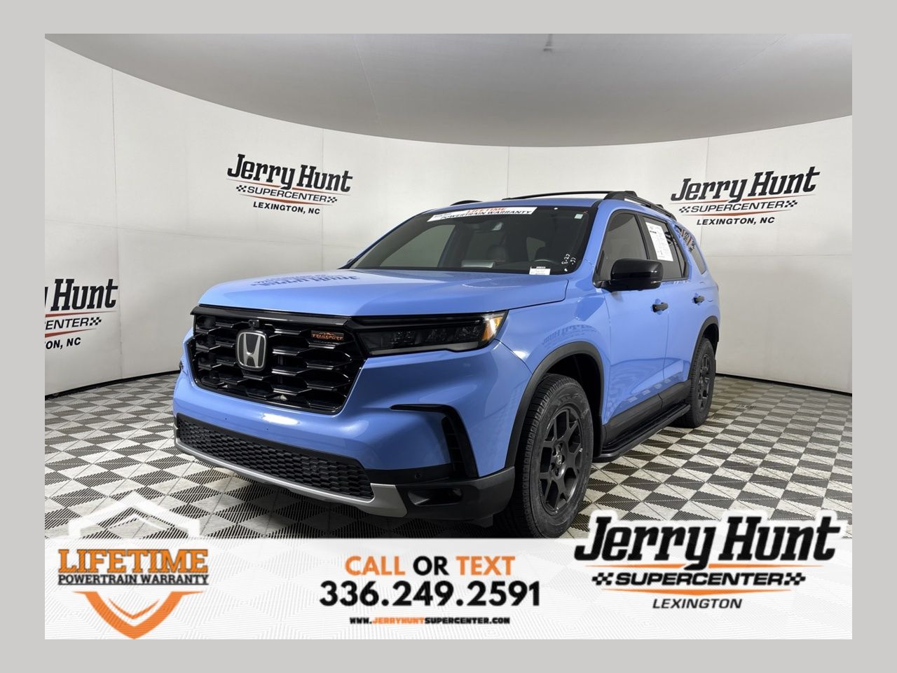 Blue 2024 Honda Pilot SUV / Crossover All-Wheel Drive Automatic
