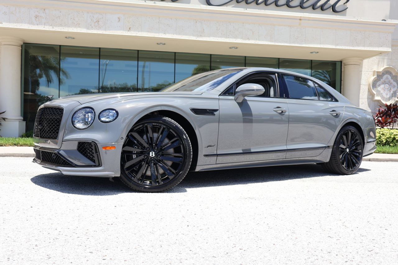 Gray 2026 Bentley Flying Spur Sedan All-Wheel Drive 