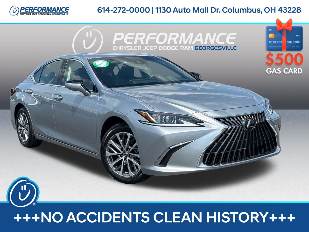 Iridium 2024 Lexus ES 350 FWD Sedan Front-Wheel Drive 8-Speed Automatic