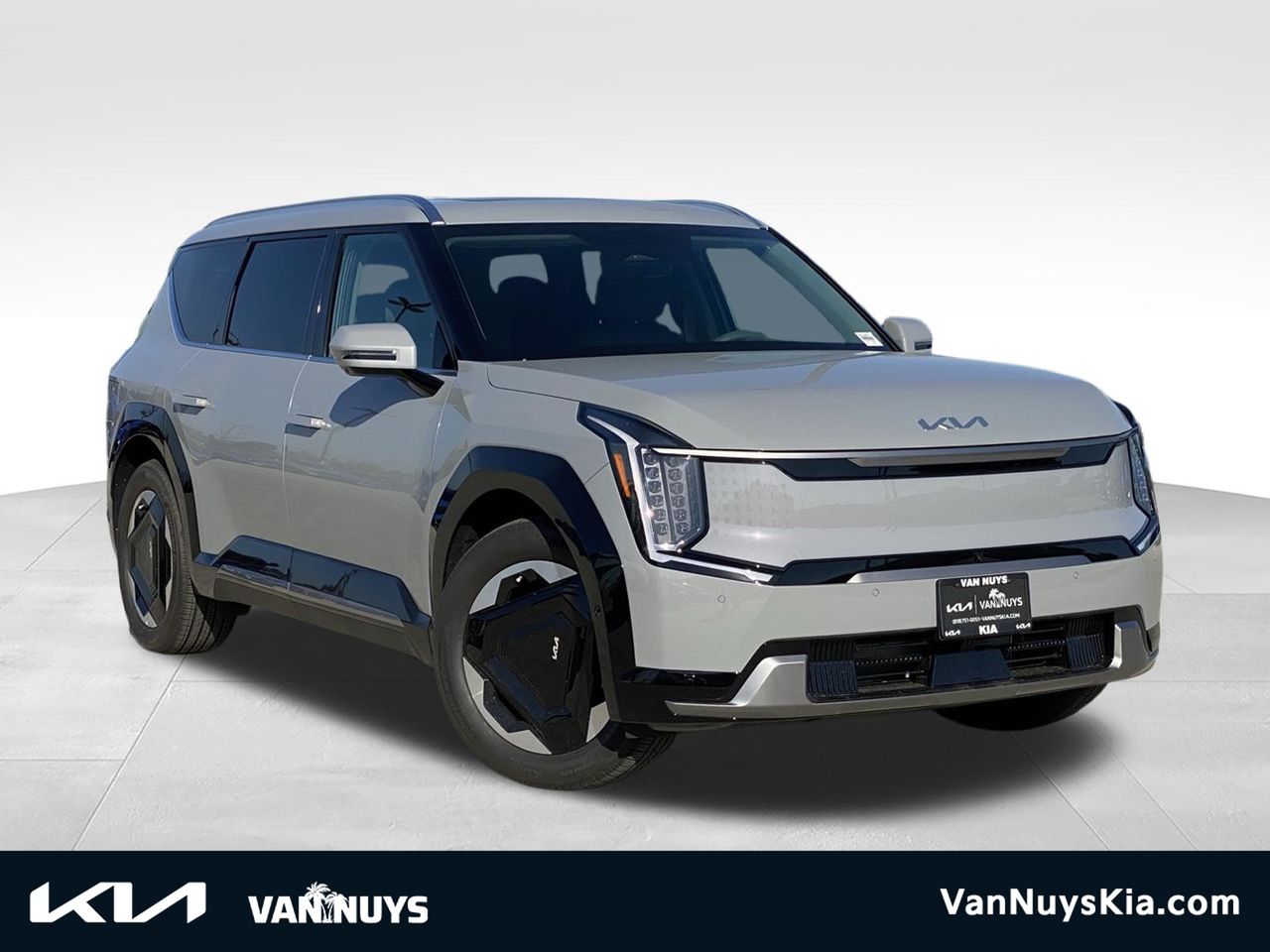 Gray 2026 Kia EV9 SUV / Crossover All-Wheel Drive 1-Speed Automatic