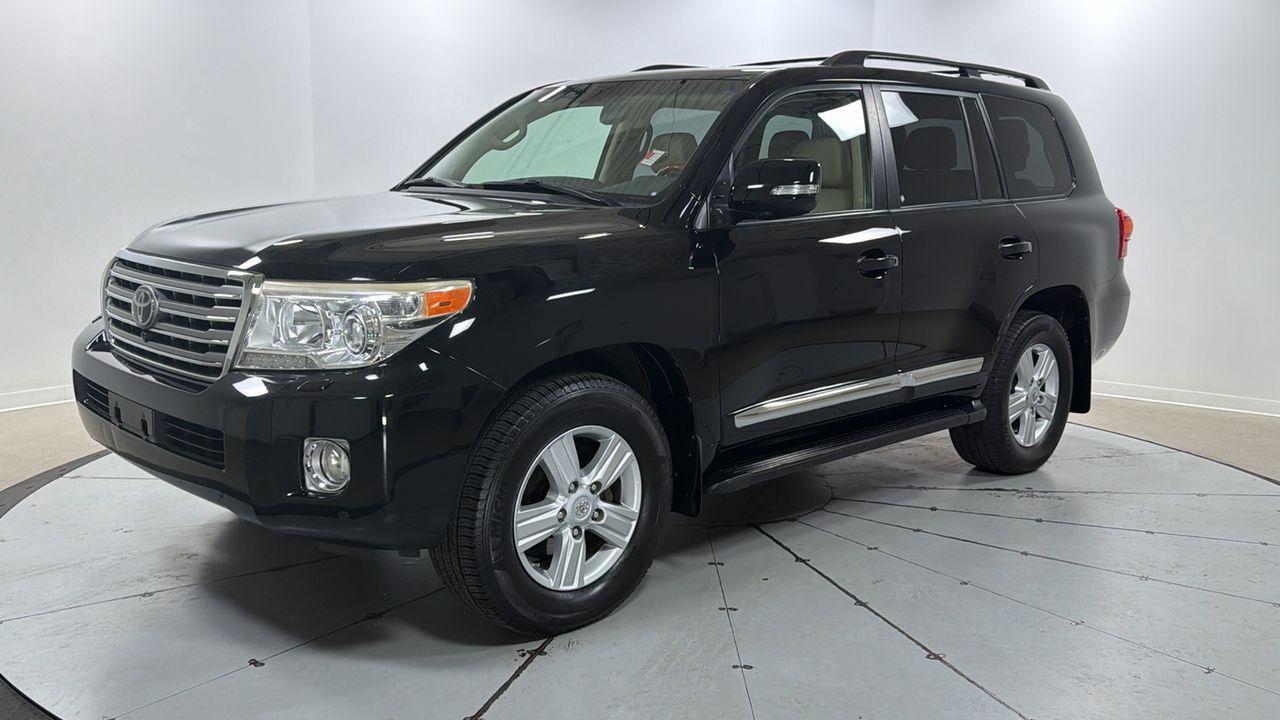 Black 2014 Toyota Land Cruiser AWD SUV / Crossover All-Wheel Drive 6-Speed Automatic