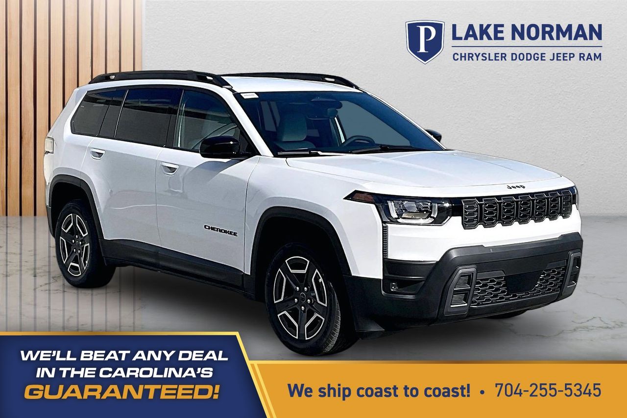 Bright White Clearcoat 2026 Jeep Cherokee Limited 4WD SUV / Crossover Four-Wheel Drive Continuously Variable Transmission