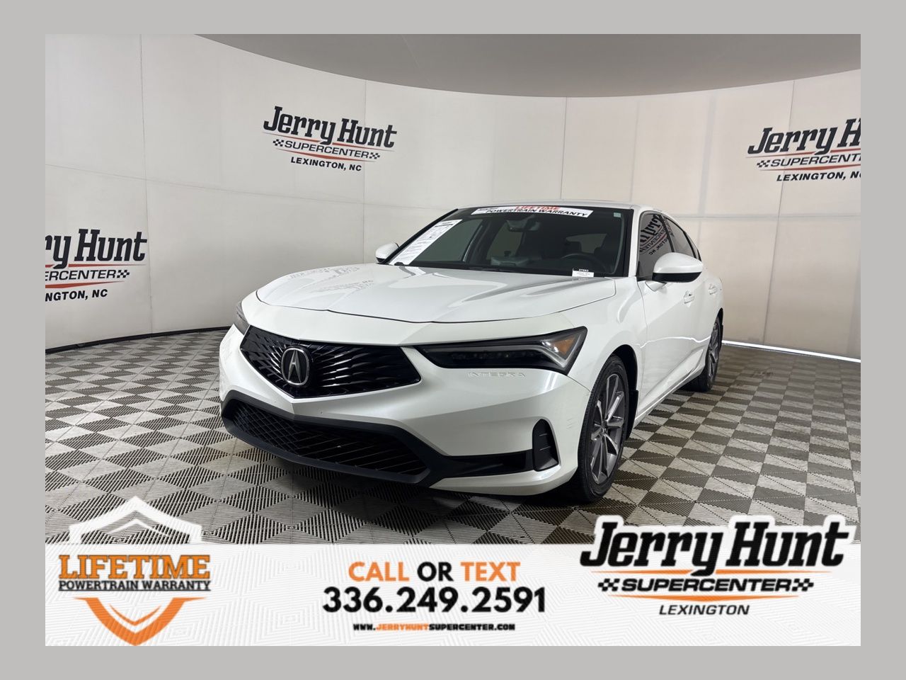 Silver 2023 Acura Integra FWD Sedan Front-Wheel Drive Continuously Variable Transmission