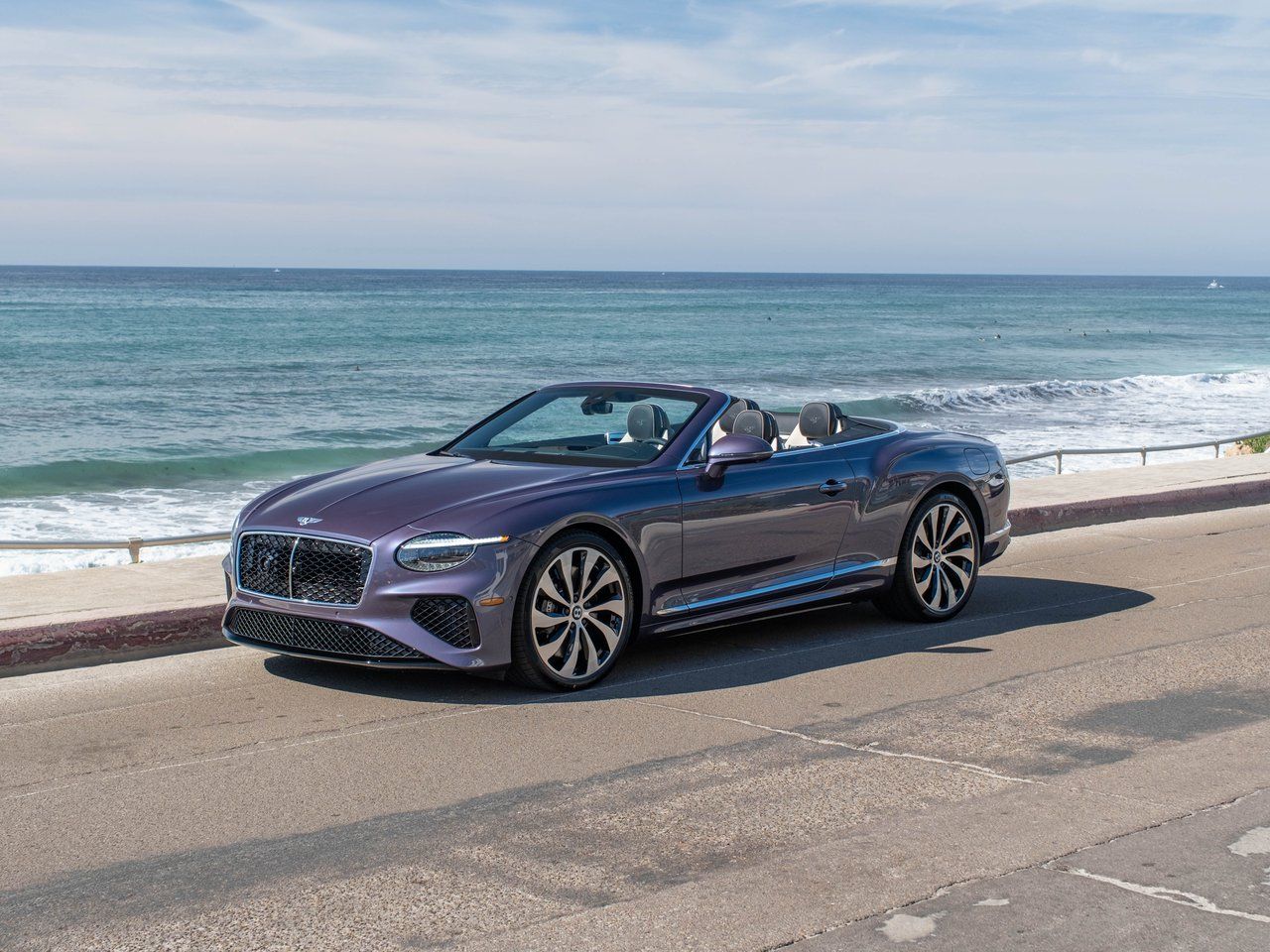 Gray Violet 2026 Bentley Continental GTC Convertible