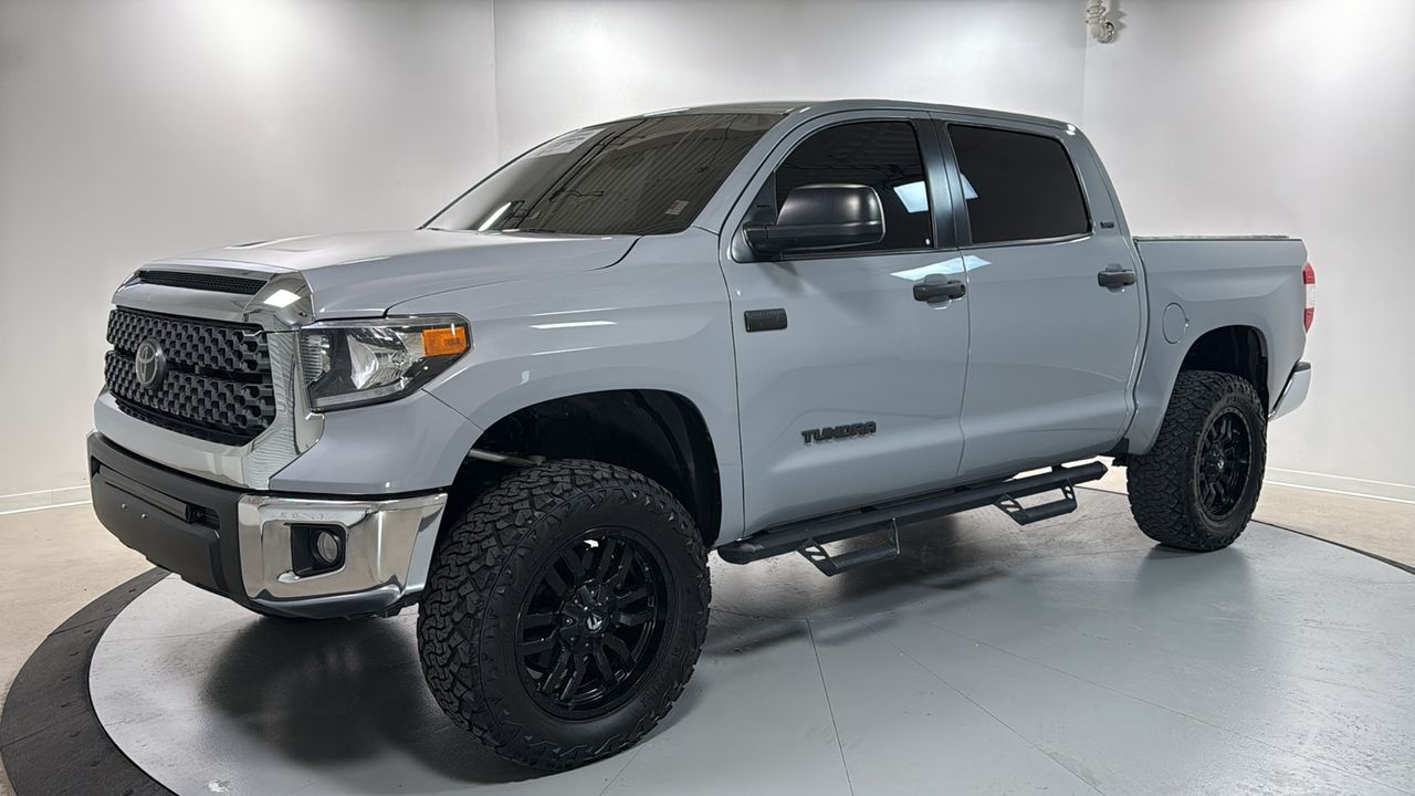 Cement 2021 Toyota Tundra SR5 CrewMax 4WD Pickup Truck Four-Wheel Drive 6-Speed Automatic
