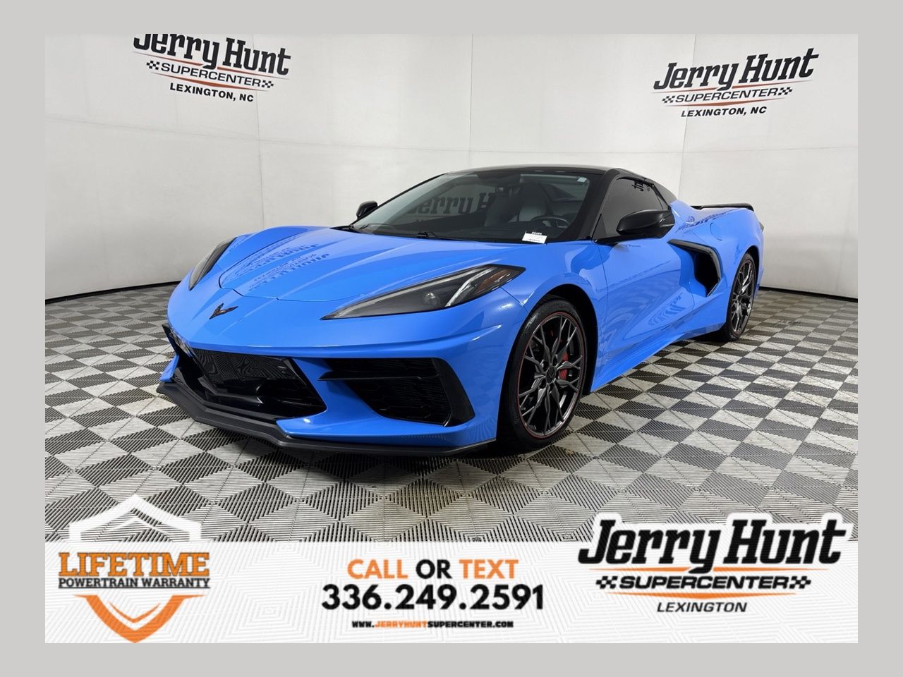 Rapid Blue 2023 Chevrolet Corvette Convertible Rear-Wheel Drive 8-Speed Dual Clutch