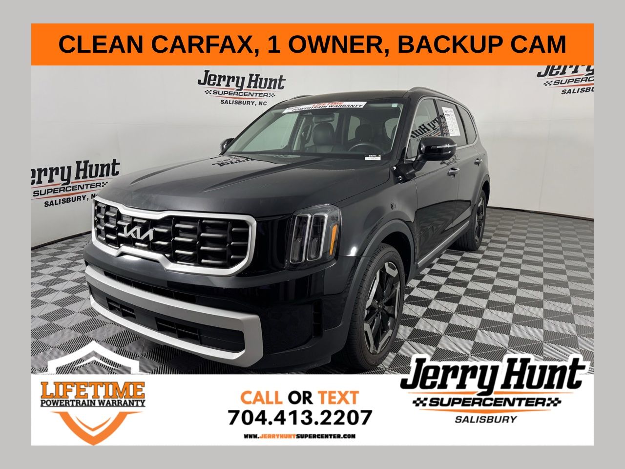 Ebony Black 2025 Kia Telluride S FWD SUV / Crossover Front-Wheel Drive 8-Speed Automatic