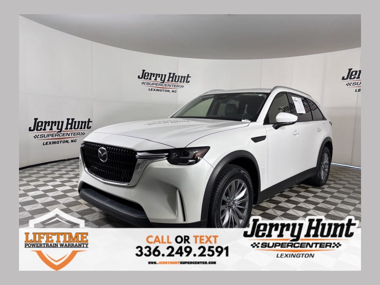 Rhodium White Premium 2024 Mazda CX-90 SUV / Crossover All-Wheel Drive 8-Speed Automatic
