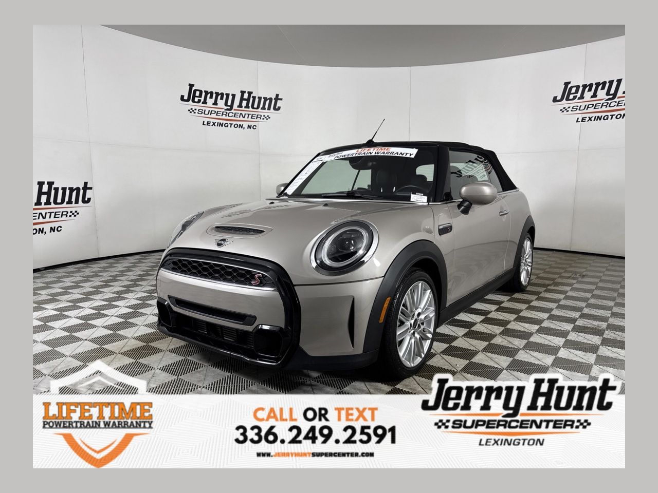 Gray Metallic 2024 MINI Cooper Convertible Front-Wheel Drive 7-Speed Automatic