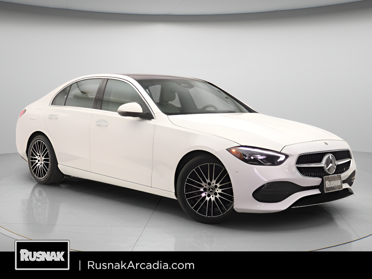 Polar White 2023 Mercedes-Benz C-Class C 300 RWD Sedan Rear-Wheel Drive 9-Speed Automatic