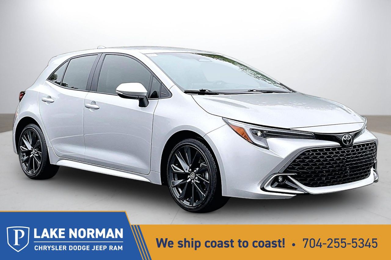 Classic Silver Metallic 2025 Toyota Corolla Hatchback Hatchback Front-Wheel Drive Continuously Variable Transmission