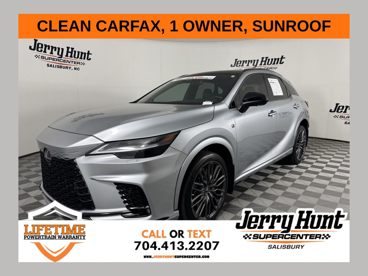Iridium 2023 Lexus RX Hybrid 500h F Sport Performance 3 AWD SUV / Crossover 6-Speed Automatic