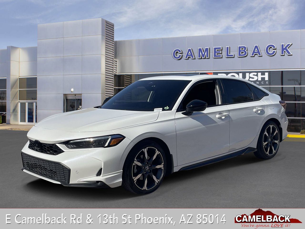 used 2025 Honda Civic Hybrid car, priced at $25,475