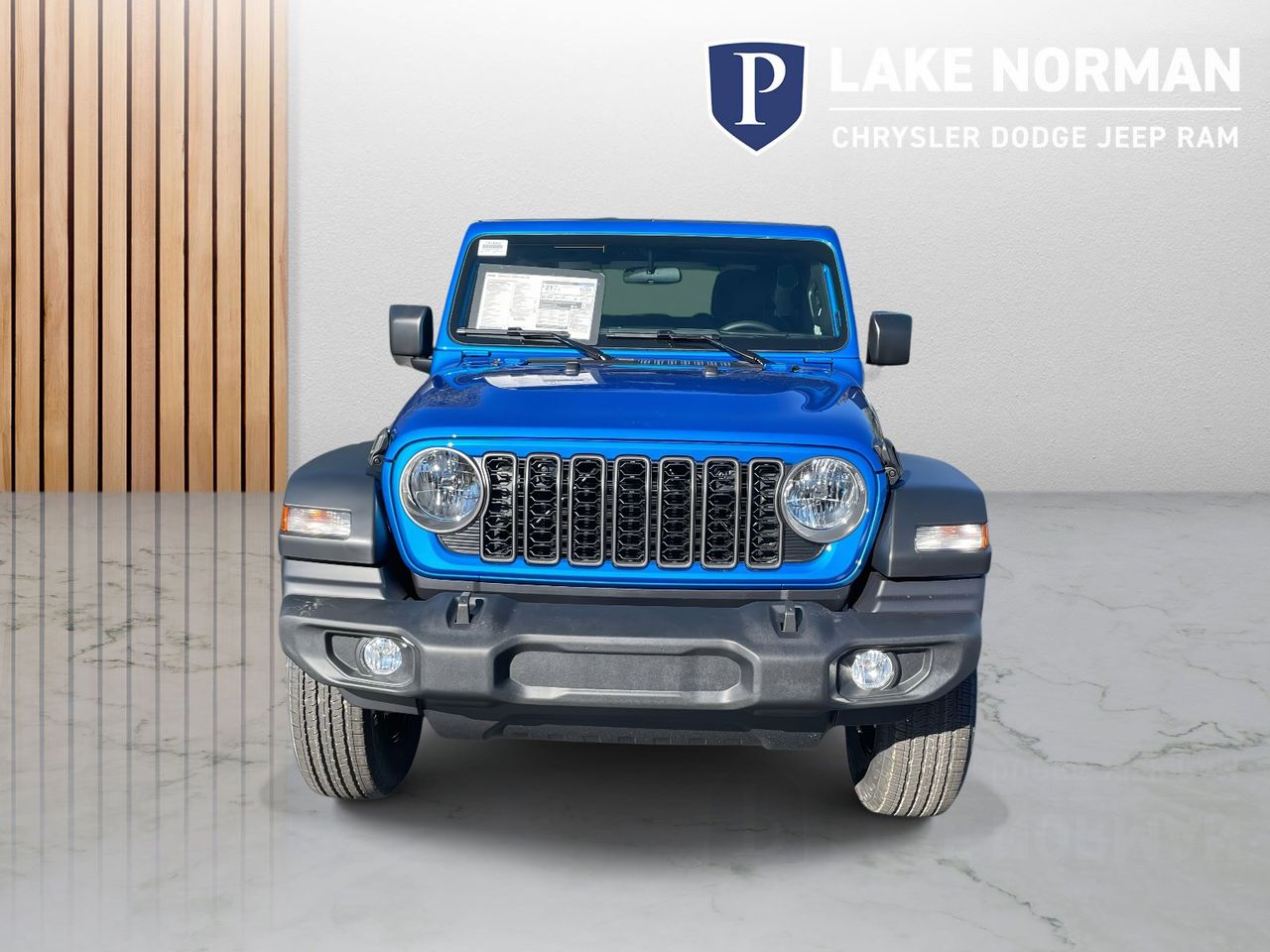 New 2026 Blue Jeep Sport image 3