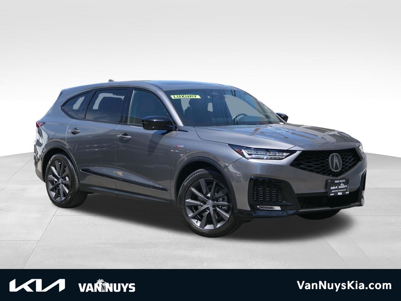 Liquid Carbon Metallic 2025 Acura MDX SUV / Crossover All-Wheel Drive Automatic