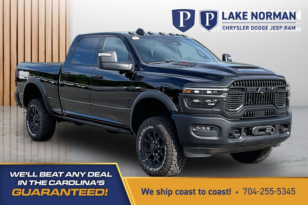 Diamond Black 2026 RAM 2500 Power Wagon Crew Cab 4WD Pickup Truck Four-Wheel Drive 8-Speed Automatic