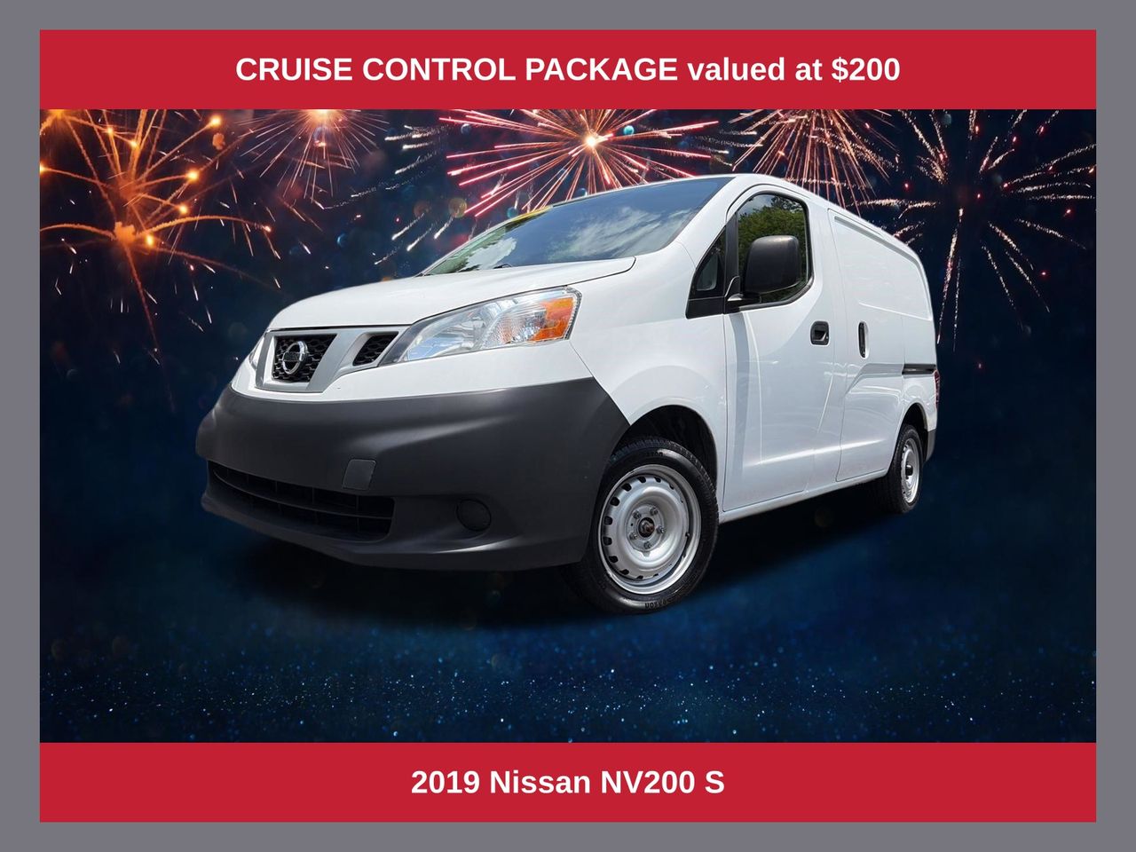 2019 Nissan NV200 S FWD
