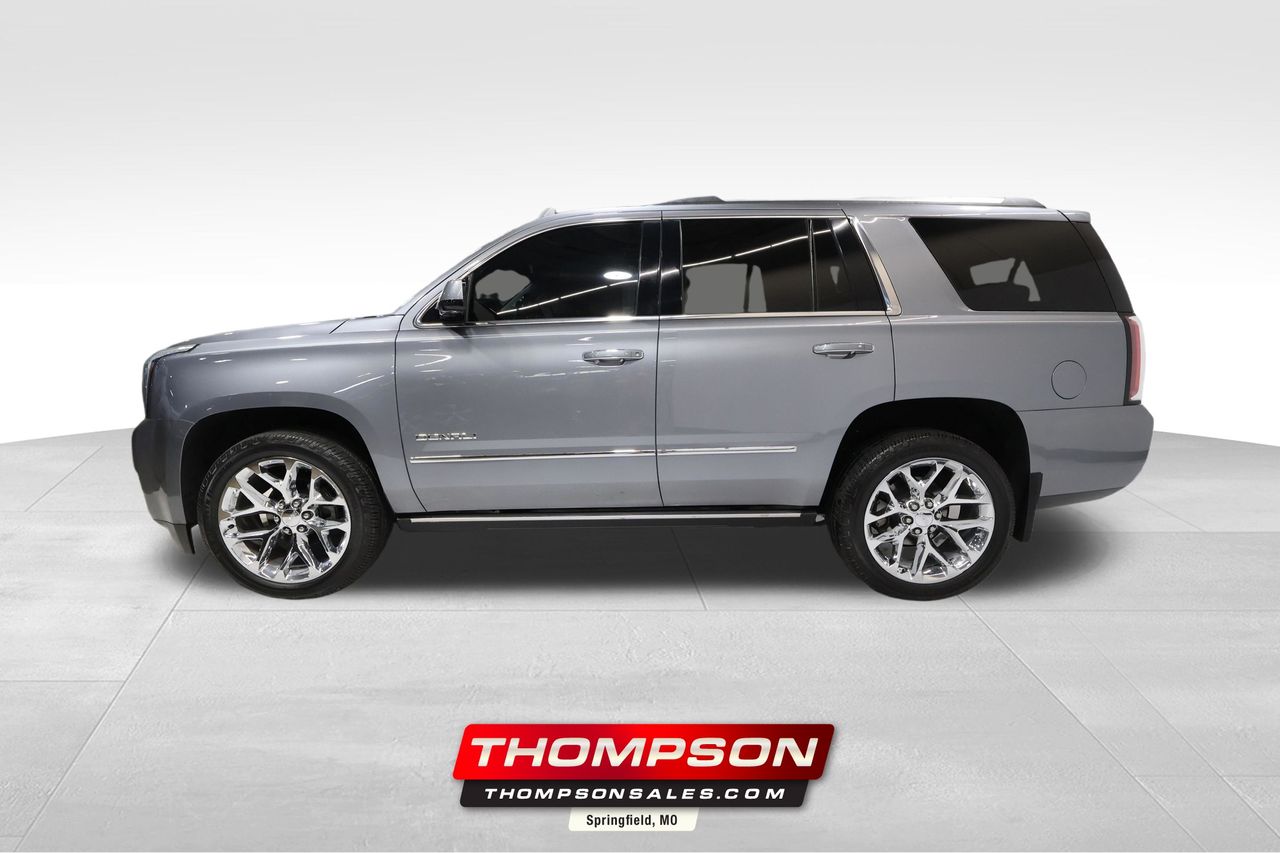 Gray (Satin Steel Metallic) 2018 GMC Yukon Denali 4WD SUV / Crossover Four-Wheel Drive
