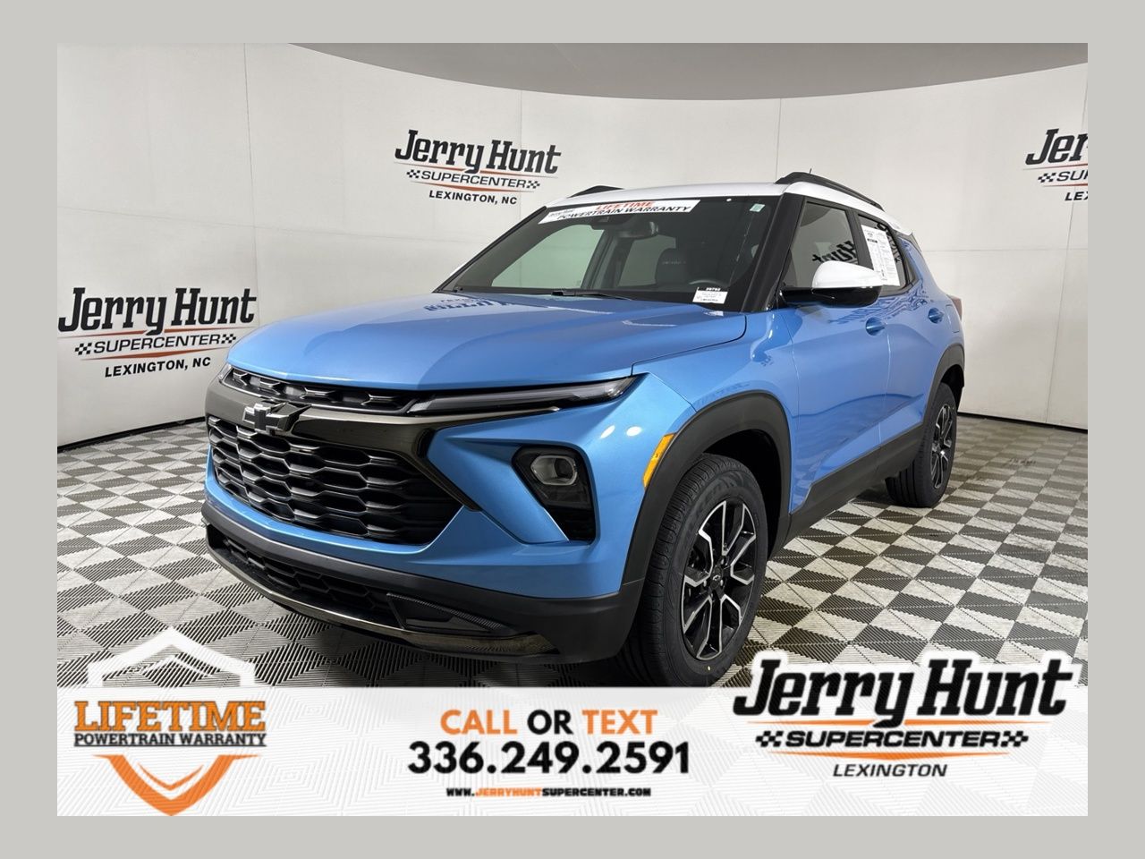 Marina Blue Metallic 2025 Chevrolet Trailblazer SUV / Crossover Four-Wheel Drive 9-Speed Automatic