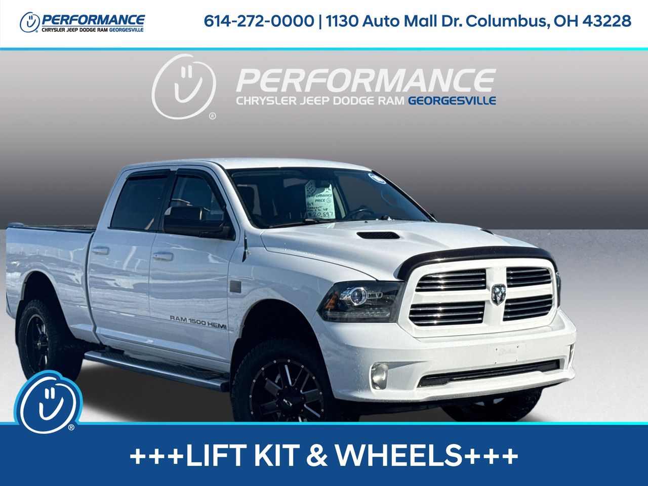 2016 RAM 1500 Sport Crew Cab 4WD