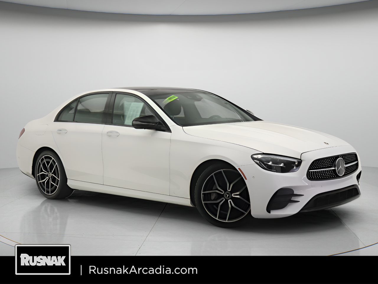 Polar White 2022 Mercedes-Benz E-Class Sedan Rear-Wheel Drive 9-Speed Automatic