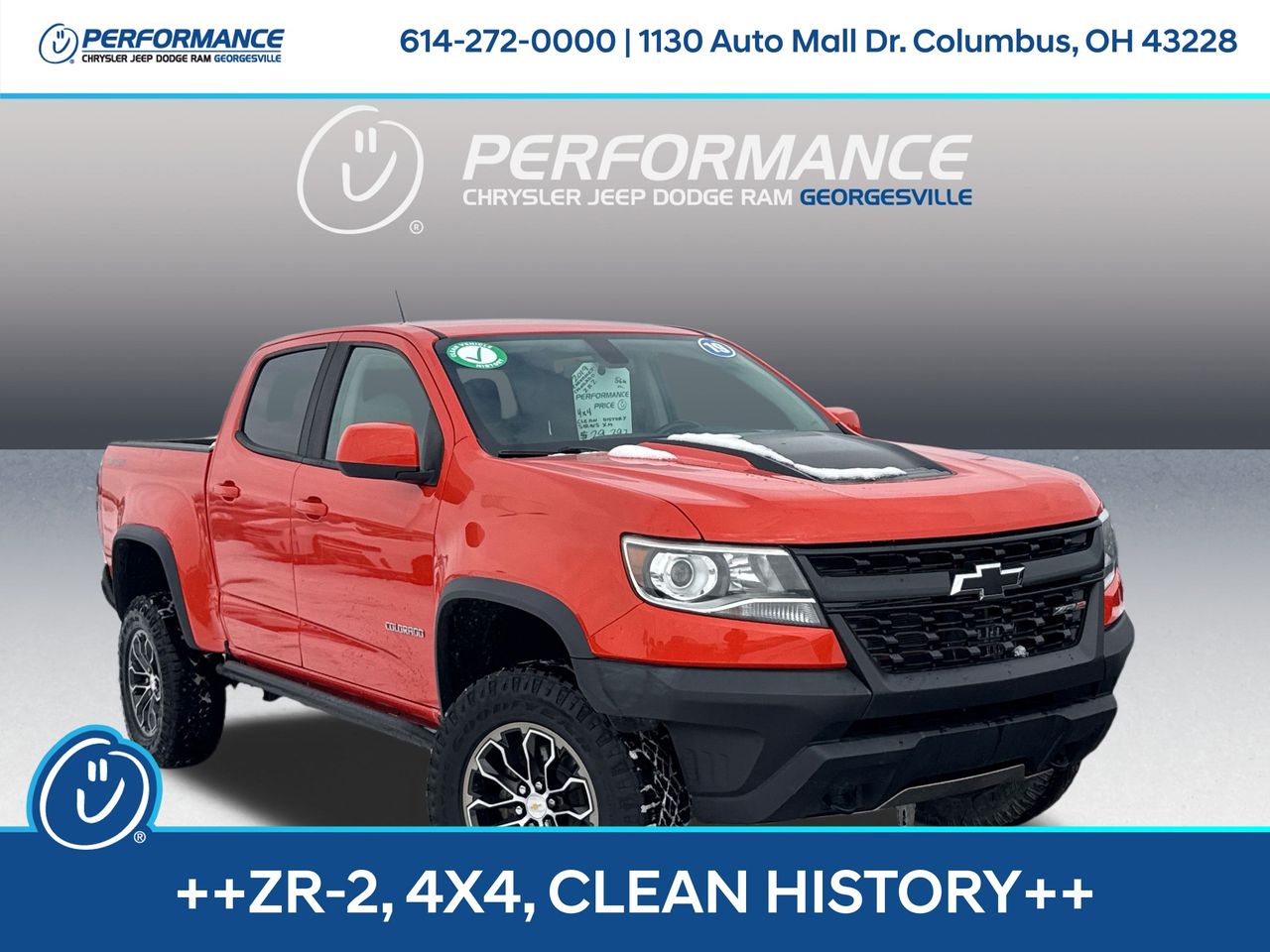 2019 Chevrolet Colorado ZR2 Crew Cab 4WD