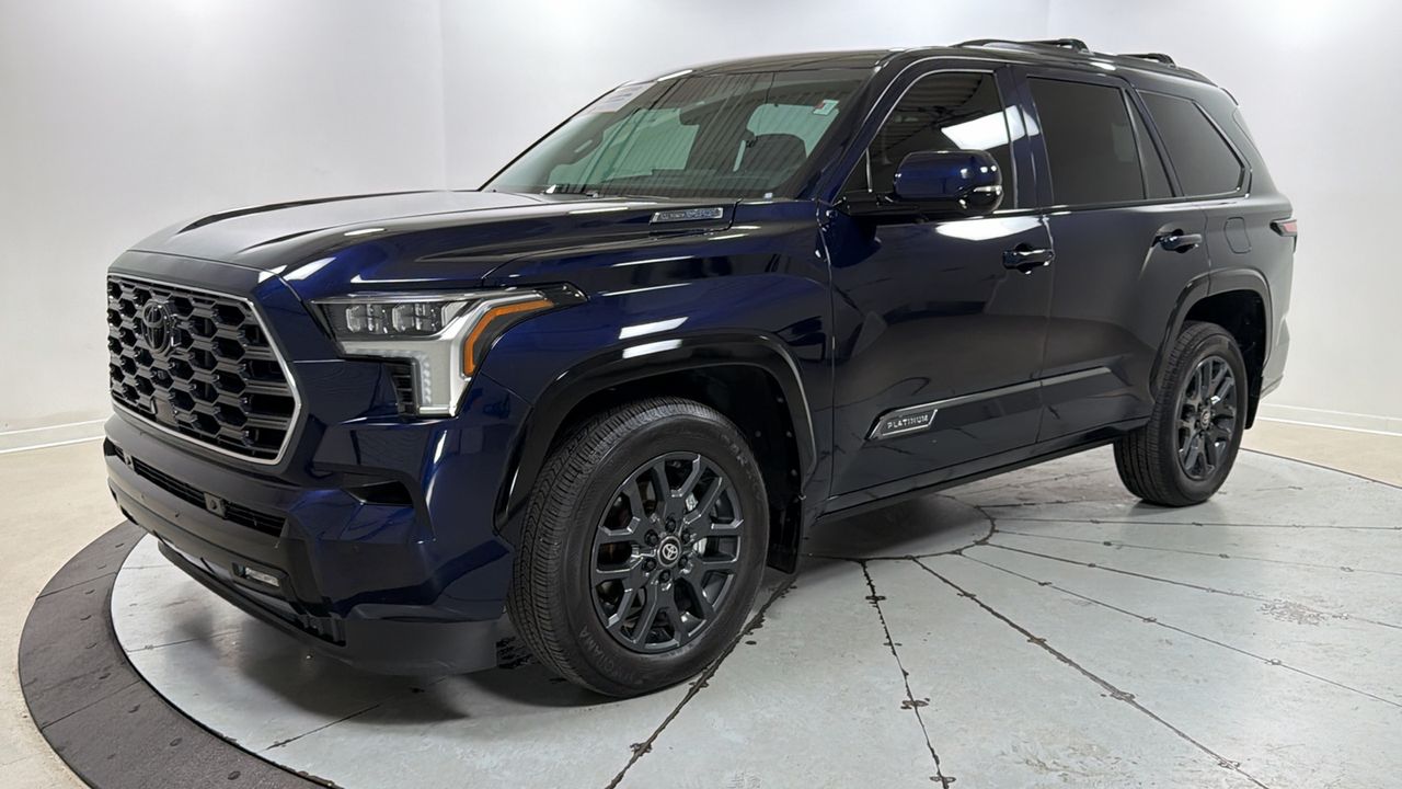 Blueprint 2025 Toyota Sequoia Platinum 4WD SUV / Crossover Four-Wheel Drive Automatic
