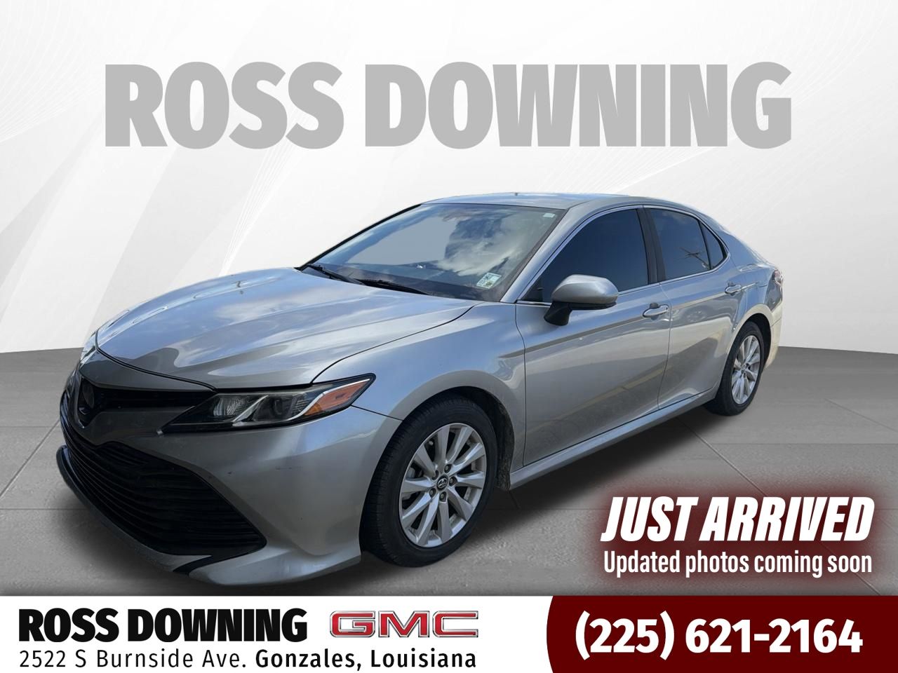 Celestial Silver Metallic 2019 Toyota Camry Sedan Front-Wheel Drive 8-Speed Automatic