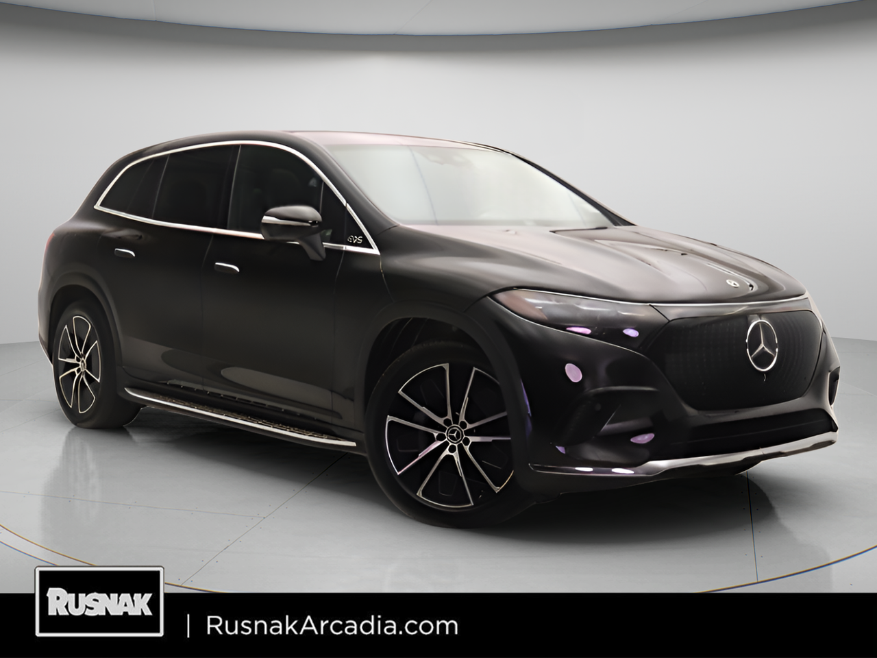 Obsidian Black Metallic 2023 Mercedes-Benz EQS 450+ RWD Sedan Rear-Wheel Drive 1-Speed Automatic