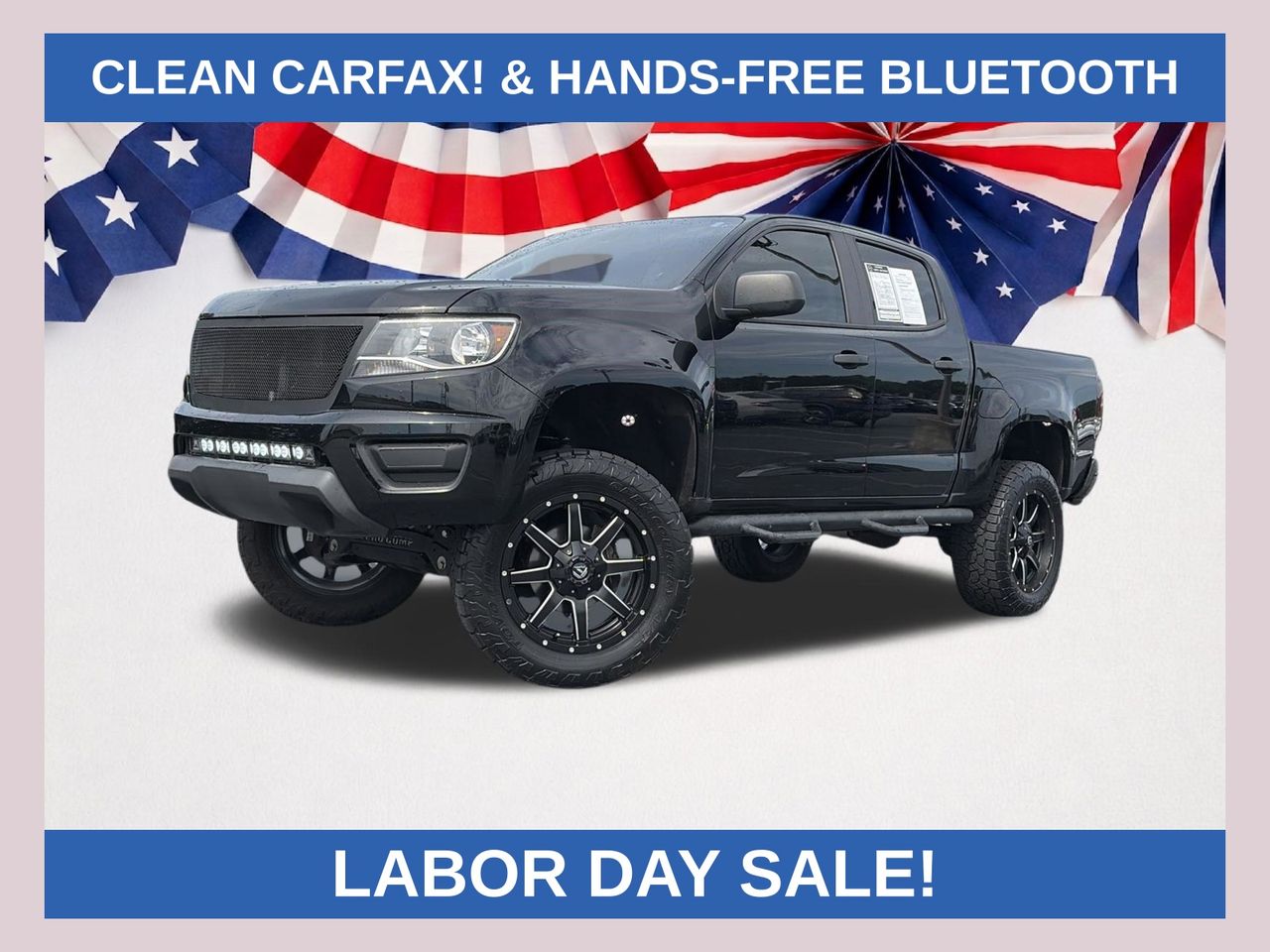 Black 2019 Chevrolet Colorado Pickup Truck 4X2 8-Speed Automatic
