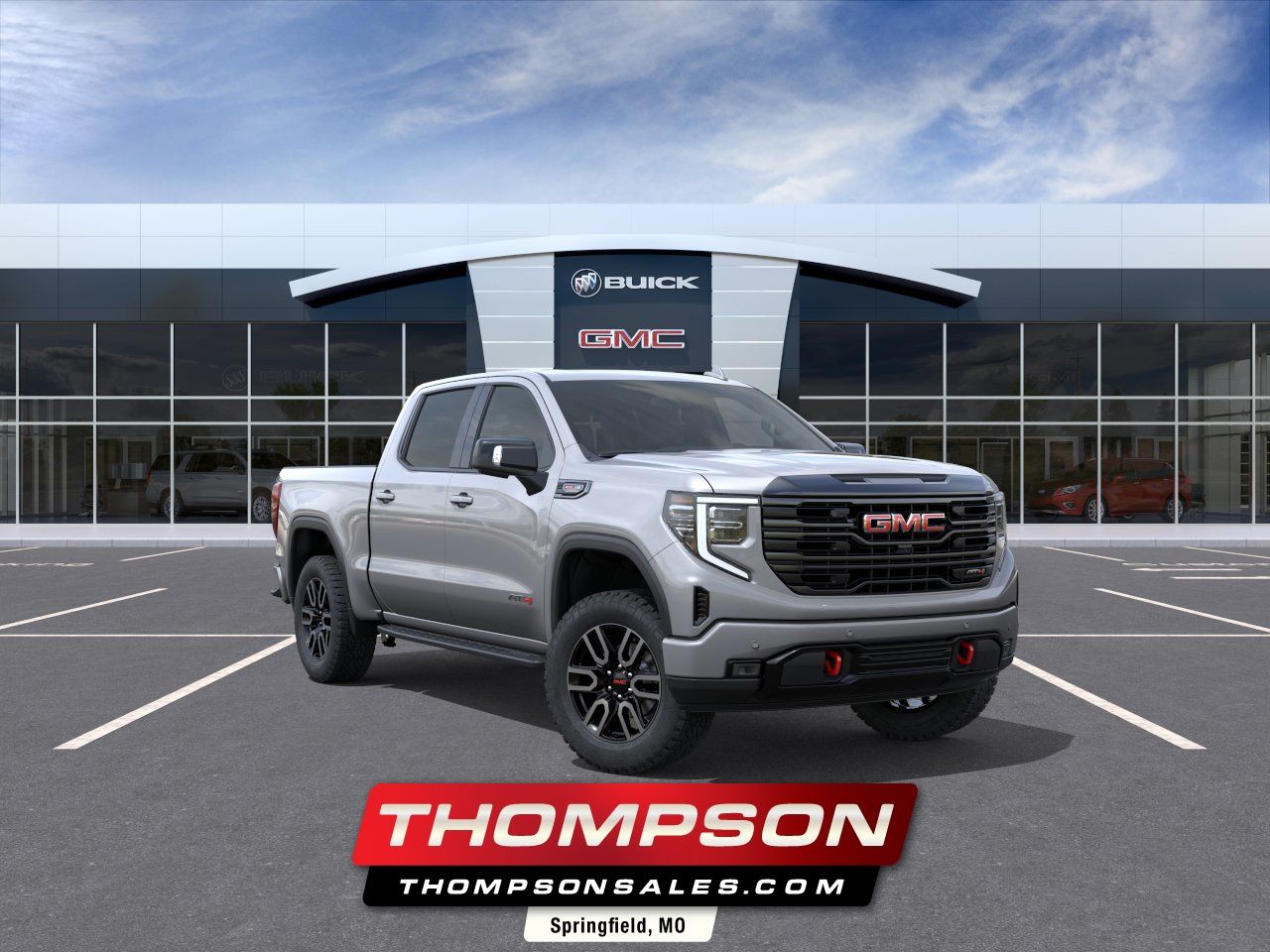 Sterling Metallic 2026 GMC Sierra 1500 Pickup Truck Four-Wheel Drive Automatic