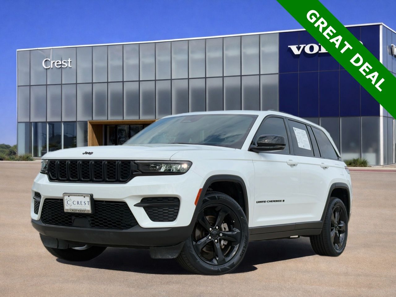 Bright White Clearcoat 2023 Jeep Grand Cherokee Altitude 4WD SUV / Crossover Four-Wheel Drive 8-Speed Automatic